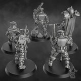Tabletop Terrain Miniature The Ork Slayers Squad (build kit)