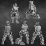 Tabletop Terrain Miniature The Ork Slayers Squad (build kit)