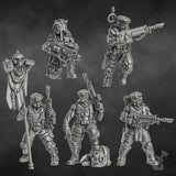 Tabletop Terrain Miniature The Ork Slayers Squad (build kit)