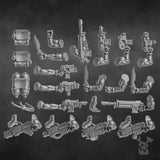 Tabletop Terrain Miniature The Ork Slayers Squad (build kit)