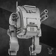 Tabletop Terrain Miniature The Ork Slayers Stomper Mech
