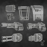 Tabletop Terrain Miniature The Ork Slayers Stomper Mech
