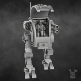 Tabletop Terrain Miniature The Ork Slayers Stomper Mech