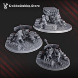 Tabletop Terrain Miniature The Phaeton Heavy Artillery Team