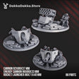 Tabletop Terrain Miniature The Phaeton Heavy Artillery Team