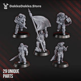 Tabletop Terrain Miniature The Phaeton Lead Squad (build kit)