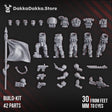 Tabletop Terrain Miniature The Phaeton Lead Squad (build kit)