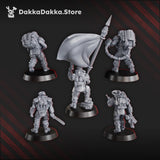 Tabletop Terrain Miniature The Phaeton Lead Squad (x5)