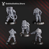 Tabletop Terrain Miniature The Phaeton Tactical Squad (x10)