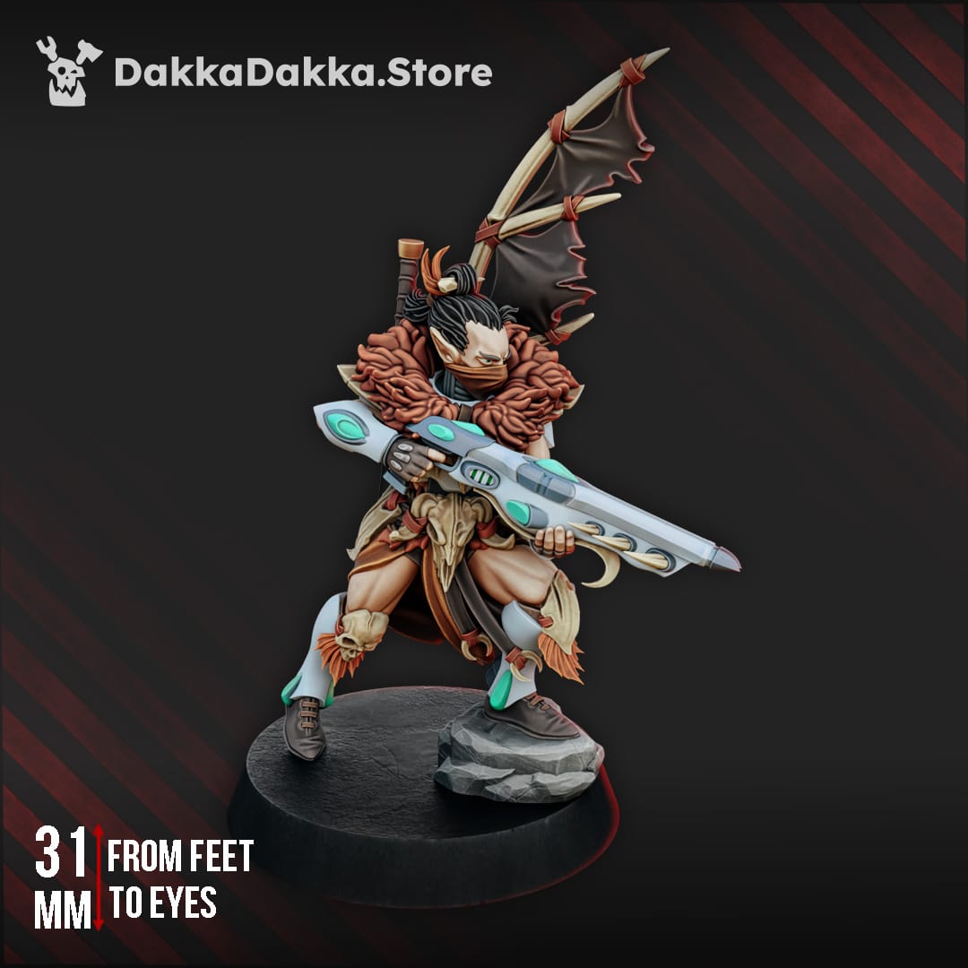 Tabletop Terrain Miniature The Spacelair Anchorites Warrior
