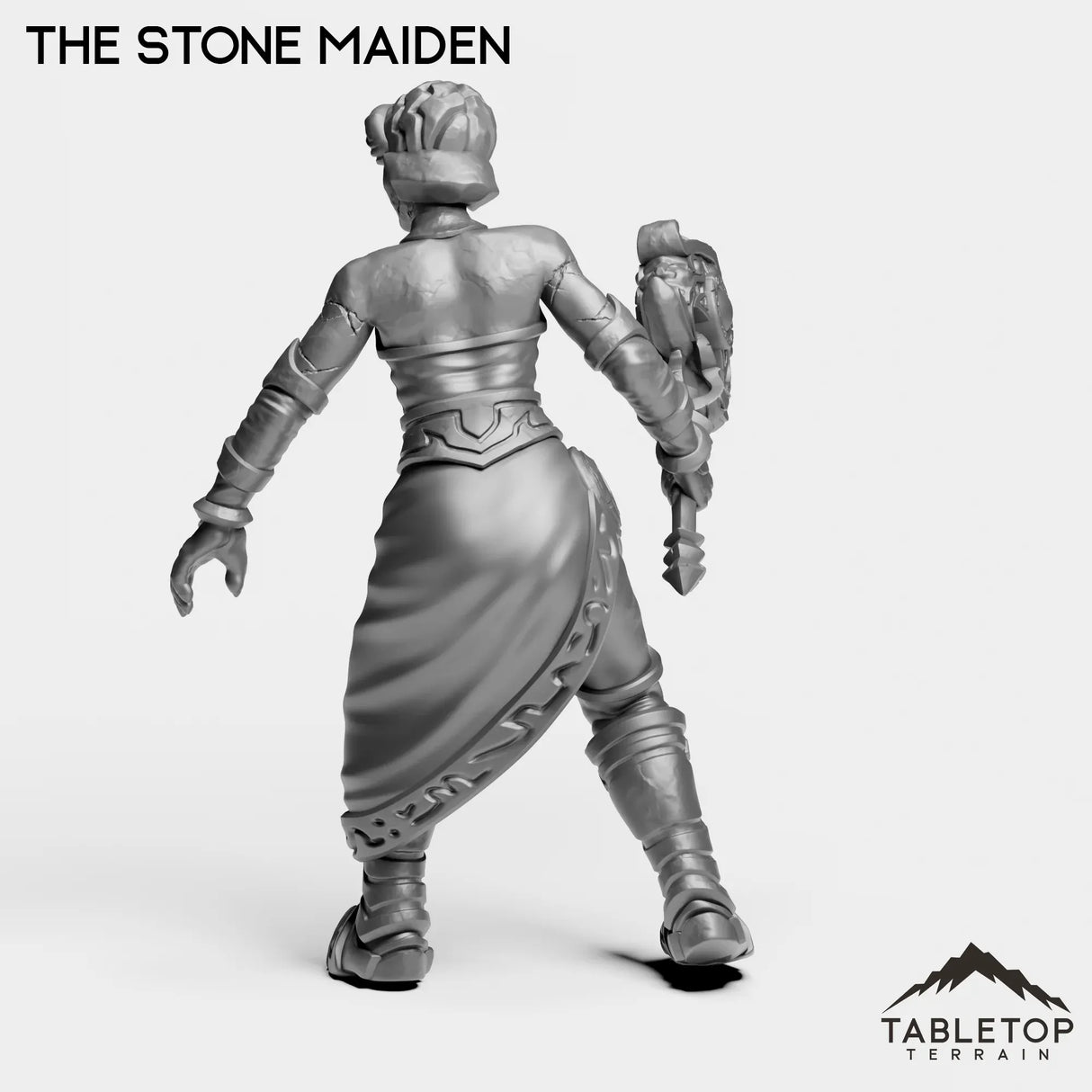Tabletop Terrain Miniature The Stone Maiden