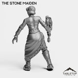 Tabletop Terrain Miniature The Stone Maiden