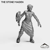 Tabletop Terrain Miniature The Stone Maiden