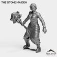Tabletop Terrain Miniature The Stone Maiden