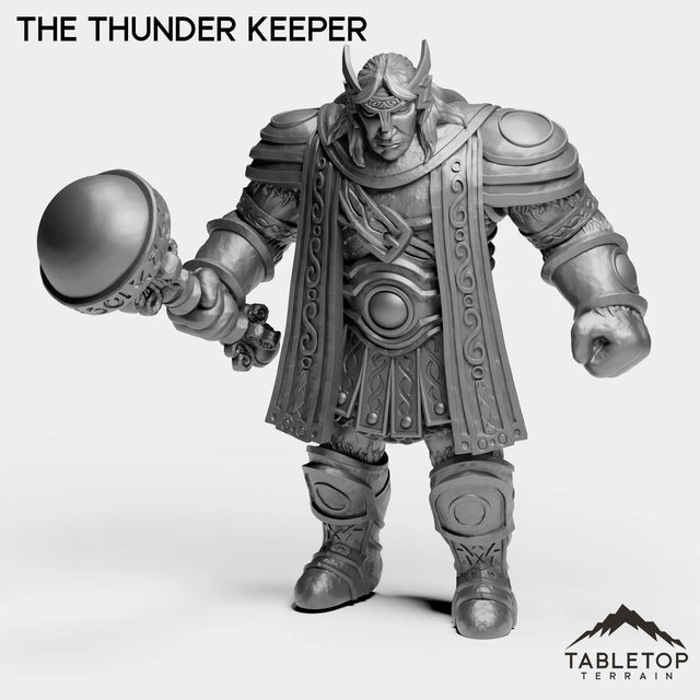 Tabletop Terrain Miniature The Thunder Keeper