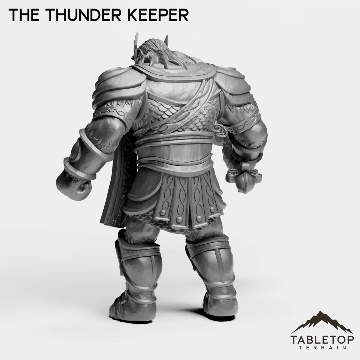 Tabletop Terrain Miniature The Thunder Keeper