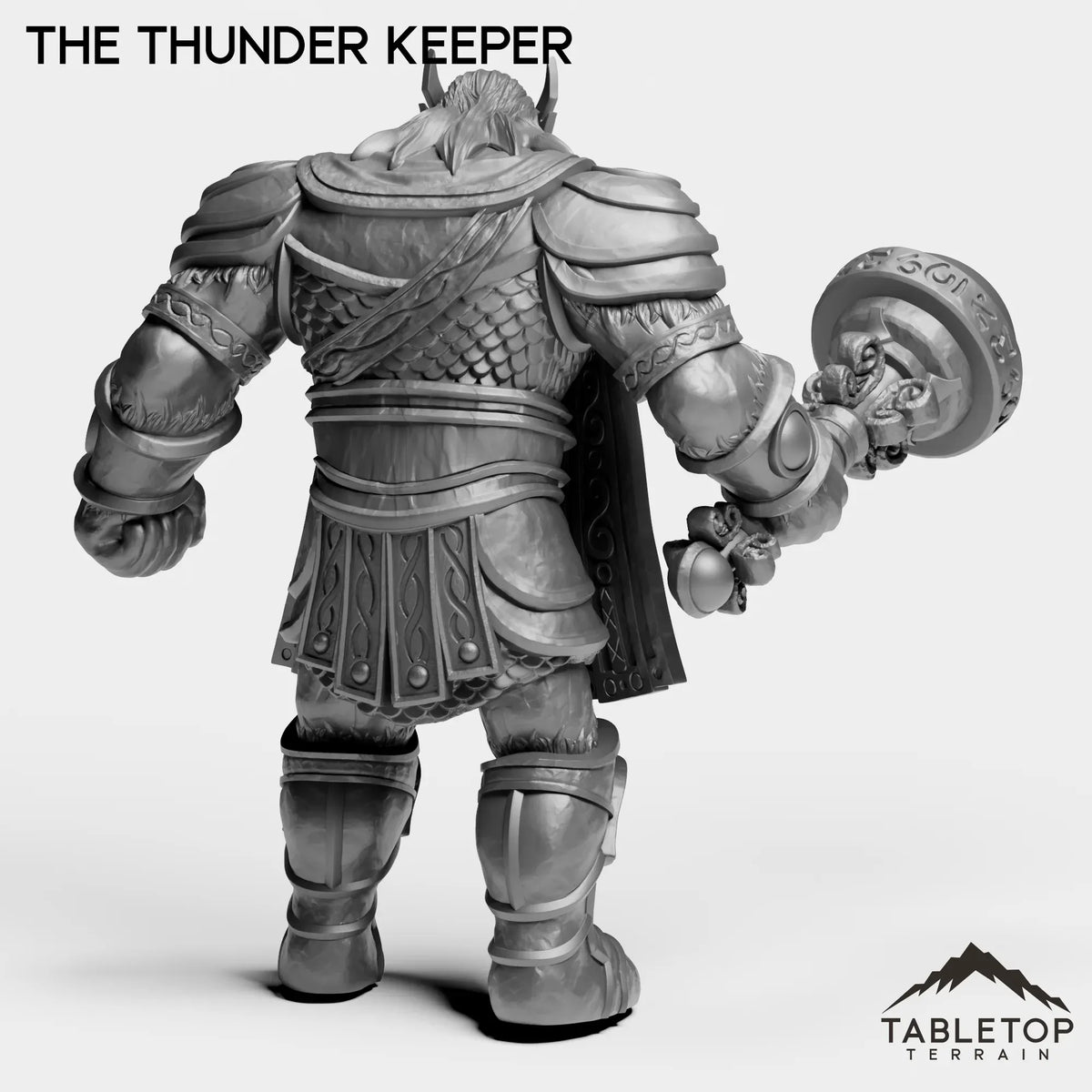 Tabletop Terrain Miniature The Thunder Keeper