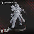 Tabletop Terrain Miniature Theodore The Grandee, Headhunter