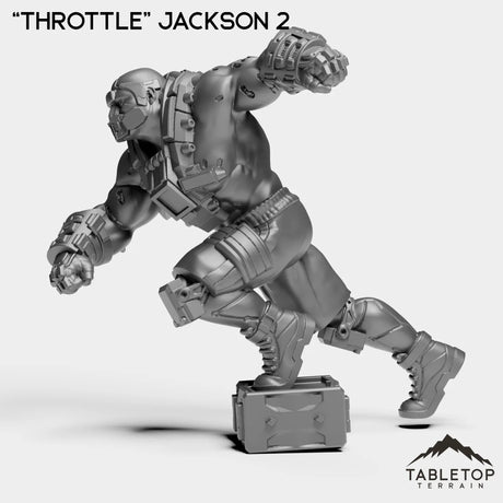 Tabletop Terrain Miniature ''Throttle'' Jackson