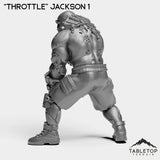 Tabletop Terrain Miniature ''Throttle'' Jackson