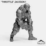 Tabletop Terrain Miniature ''Throttle'' Jackson