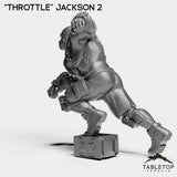 Tabletop Terrain Miniature ''Throttle'' Jackson