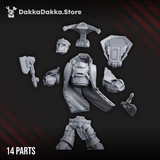 Tabletop Terrain Miniature Thunderfist Warrior