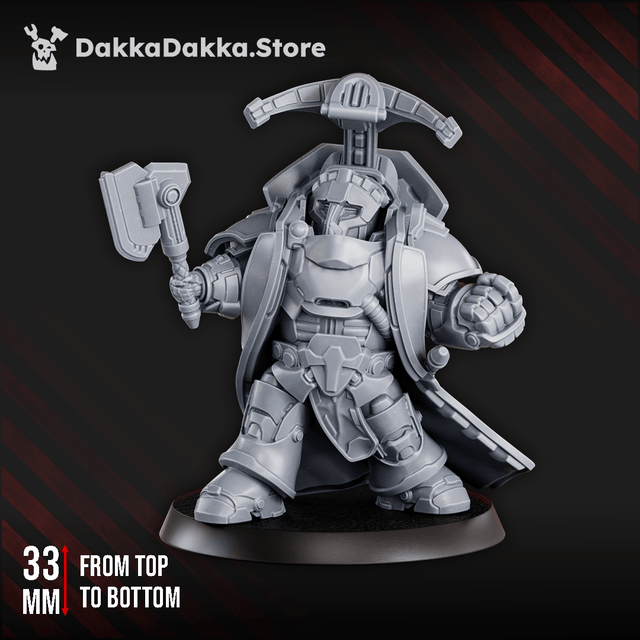 Tabletop Terrain Miniature Thunderfist Warrior