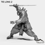 Tabletop Terrain Miniature Tie Long 2 Tie Long - Black Lotus Triads