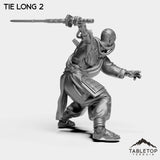 Tabletop Terrain Miniature Tie Long - Black Lotus Triads