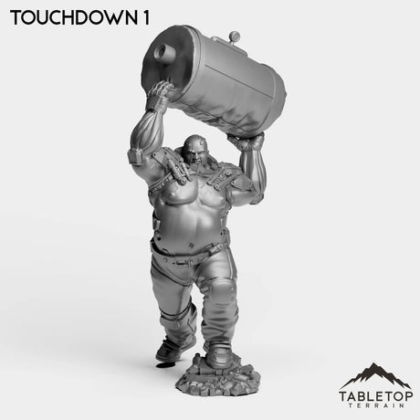 Tabletop Terrain Miniature Touchdown 1 Touchdown - Black Site Prisoners