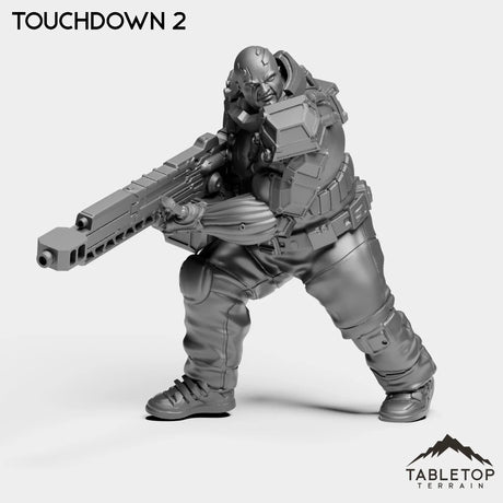 Tabletop Terrain Miniature Touchdown 2 Touchdown - Black Site Prisoners
