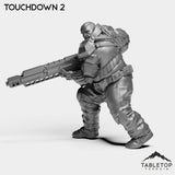 Tabletop Terrain Miniature Touchdown - Black Site Prisoners