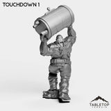 Tabletop Terrain Miniature Touchdown - Black Site Prisoners