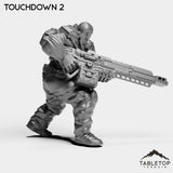 Tabletop Terrain Miniature Touchdown - Black Site Prisoners
