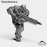 Tabletop Terrain Miniature Touchdown - Black Site Prisoners