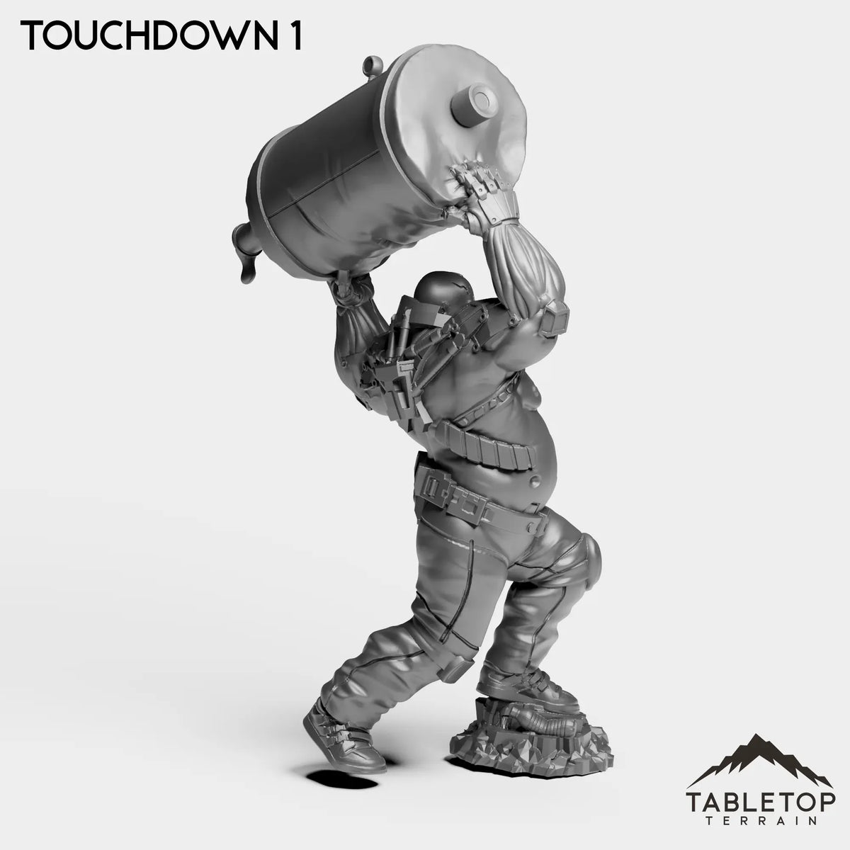 Tabletop Terrain Miniature Touchdown - Black Site Prisoners