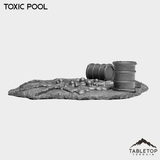 Tabletop Terrain Miniature Toxic Pool - Grimdark Terrain