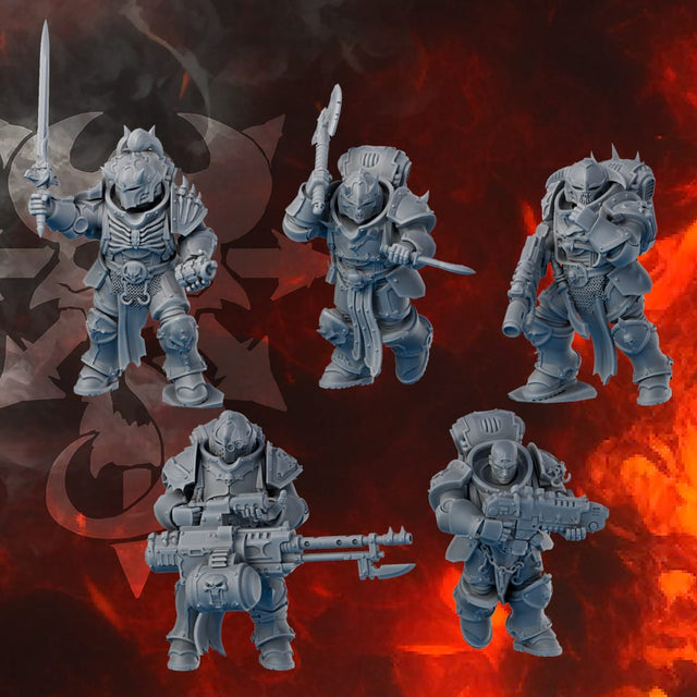 Tabletop Terrain Miniature Traitors Squad (build kit)