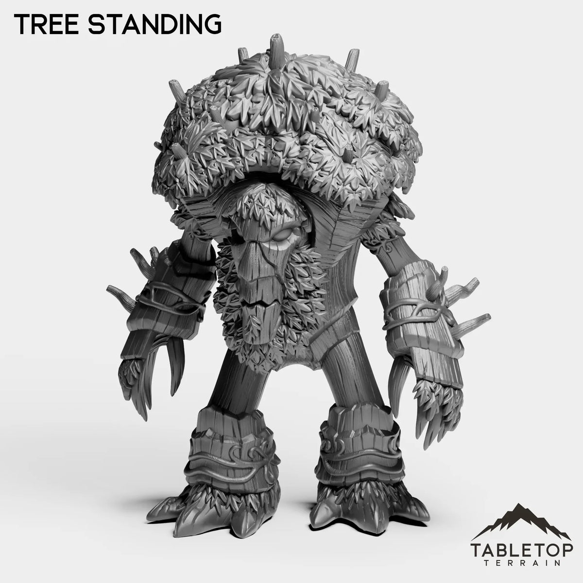 Tabletop Terrain Miniature Tree Standing Minotaur Druid Forms