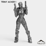 Tabletop Terrain Miniature Triny Acker 1 Triny Acker - Bomber Girls