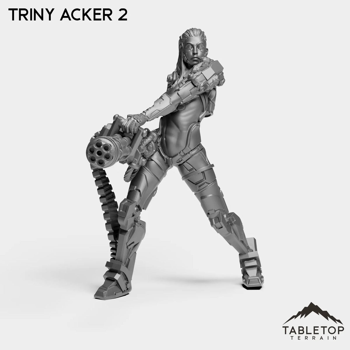 Tabletop Terrain Miniature Triny Acker 2 Triny Acker - Bomber Girls