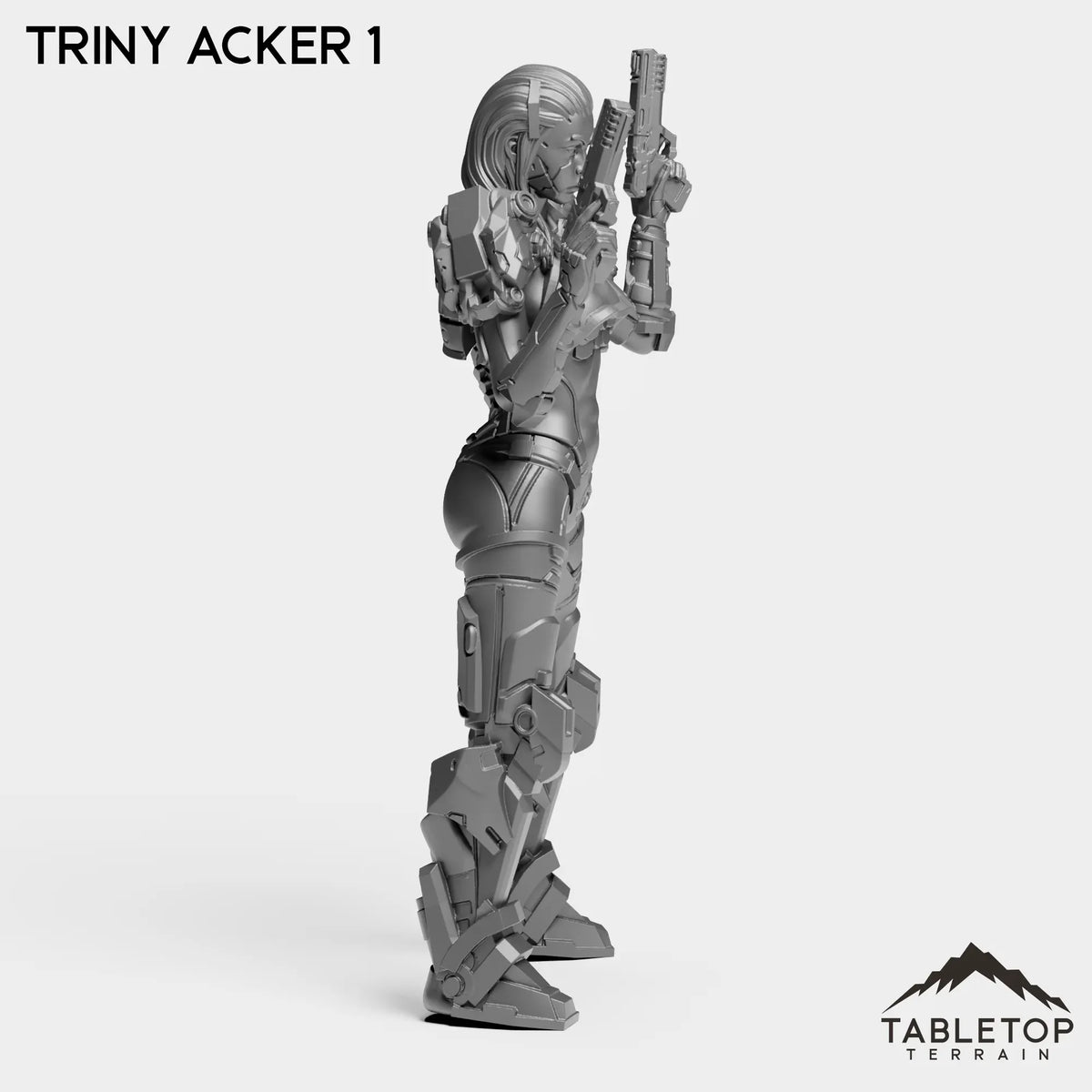 Tabletop Terrain Miniature Triny Acker - Bomber Girls