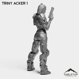 Tabletop Terrain Miniature Triny Acker - Bomber Girls