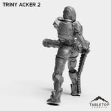Tabletop Terrain Miniature Triny Acker - Bomber Girls