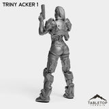 Tabletop Terrain Miniature Triny Acker - Bomber Girls