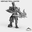 Tabletop Terrain Miniature Troll Heritage Hunter