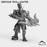Tabletop Terrain Miniature Troll Heritage Hunter