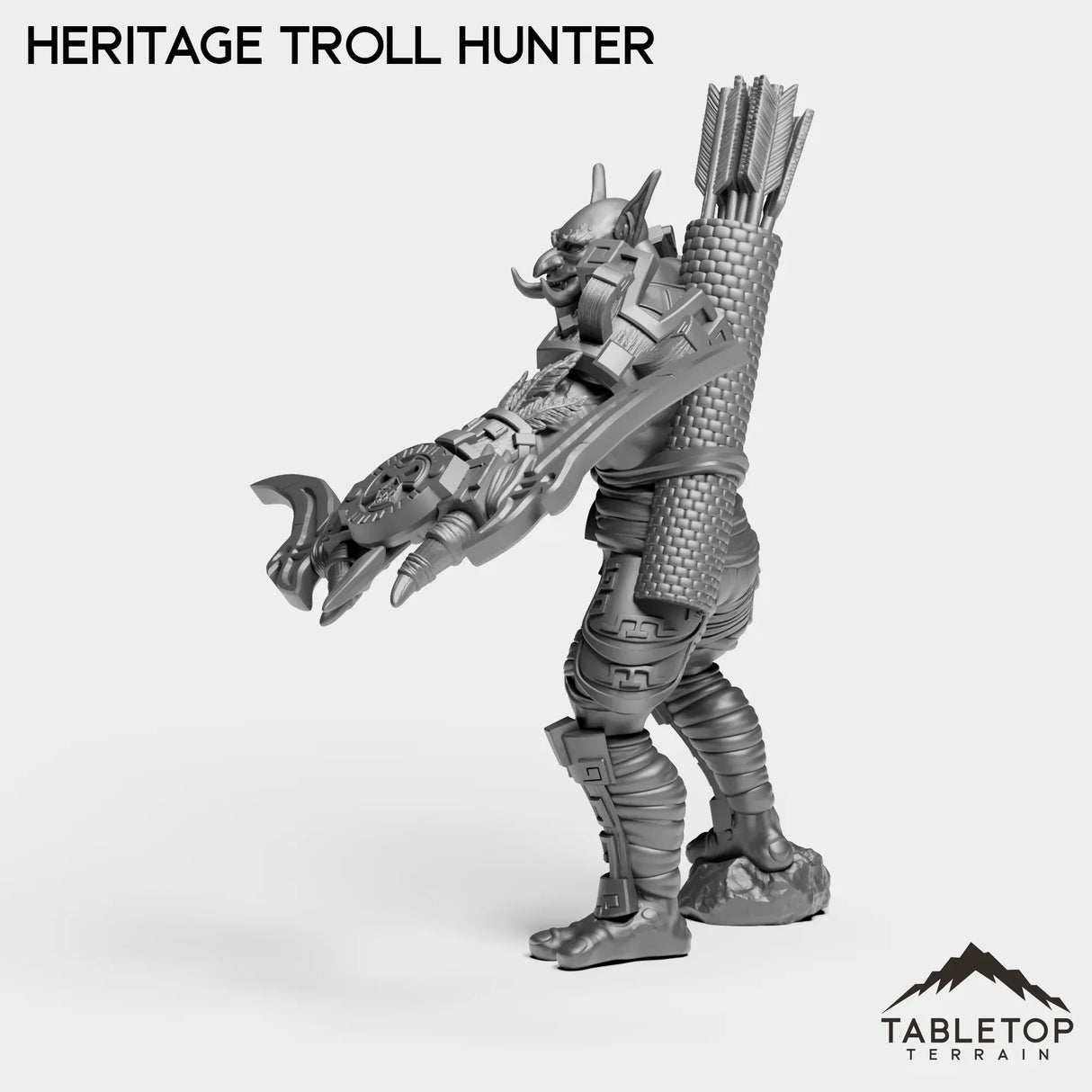 Tabletop Terrain Miniature Troll Heritage Hunter