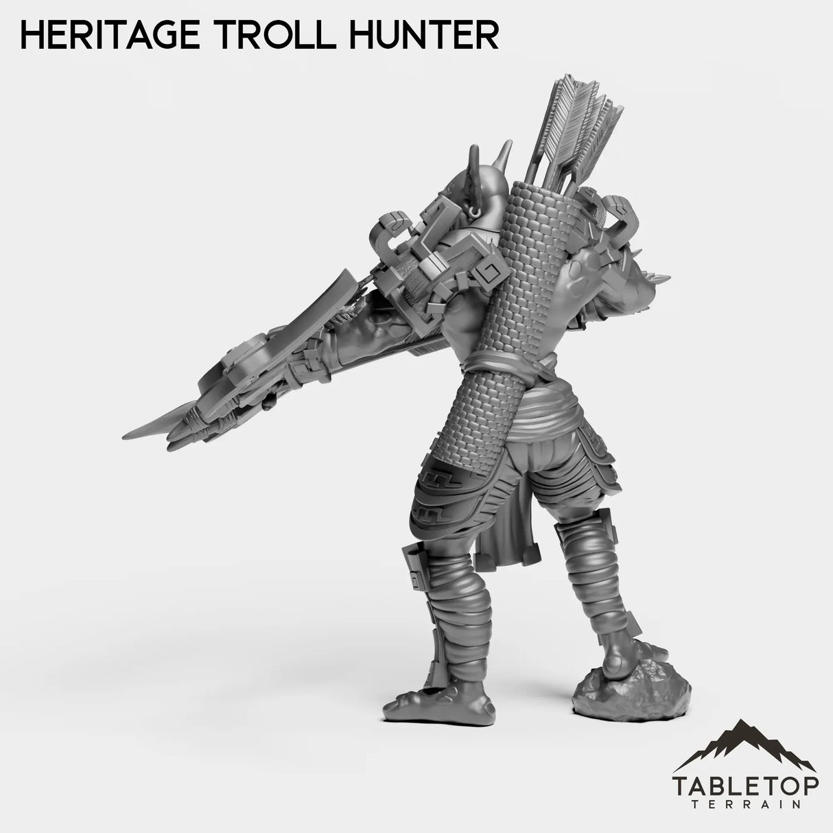 Tabletop Terrain Miniature Troll Heritage Hunter